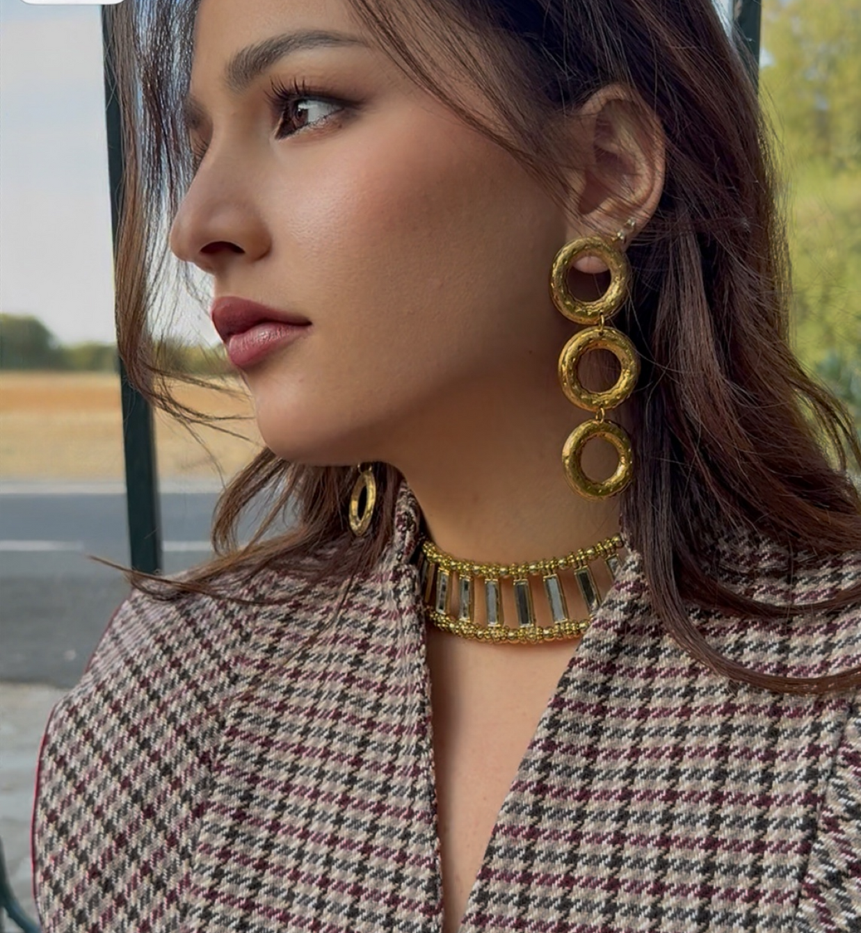 Pendientes Triple Aro