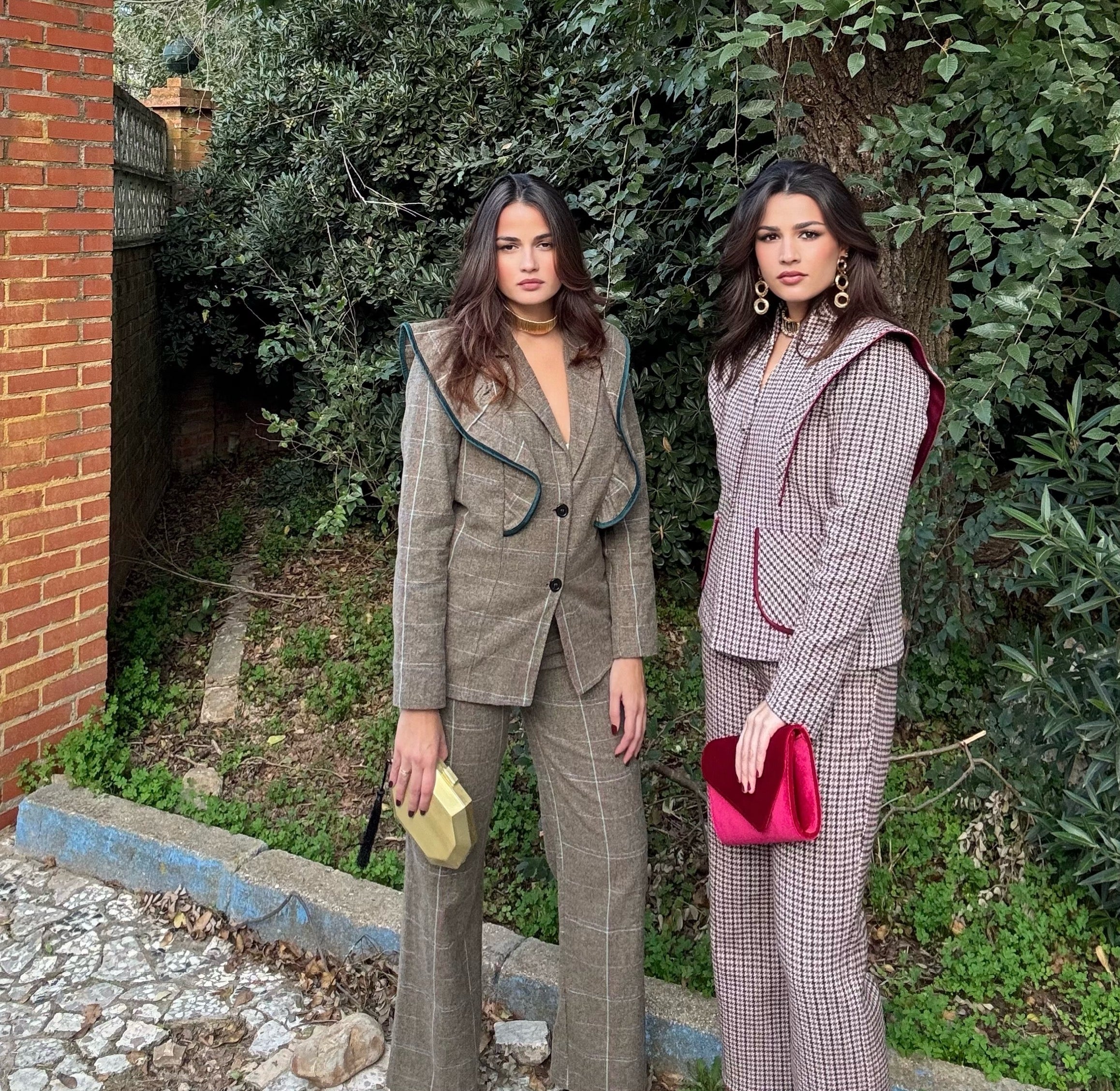 Conjunto pantalón Pata de gallo Milenka