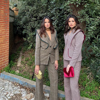 Conjunto pantalón Pata de gallo Milenka