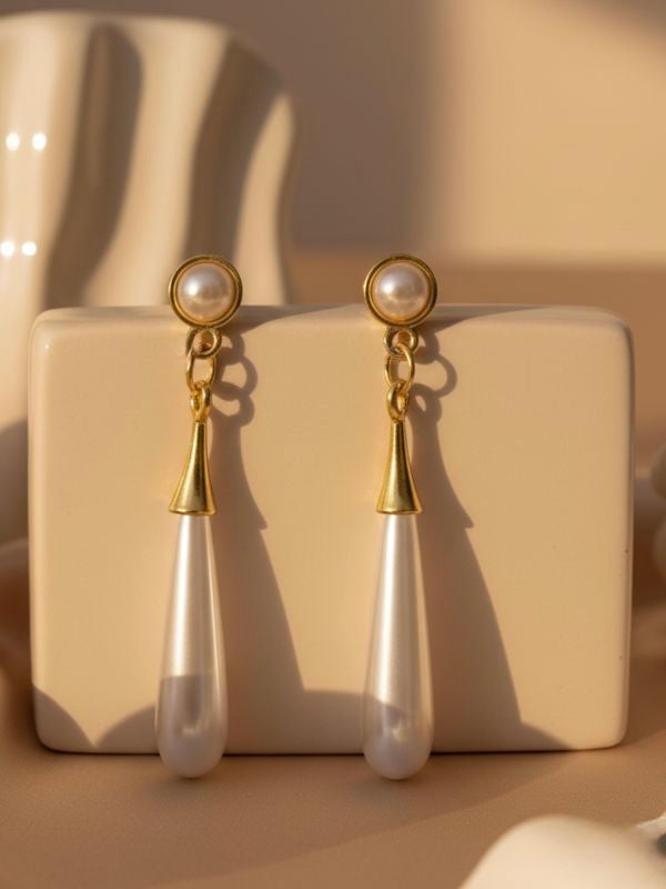 Pendientes lágrima Perlas