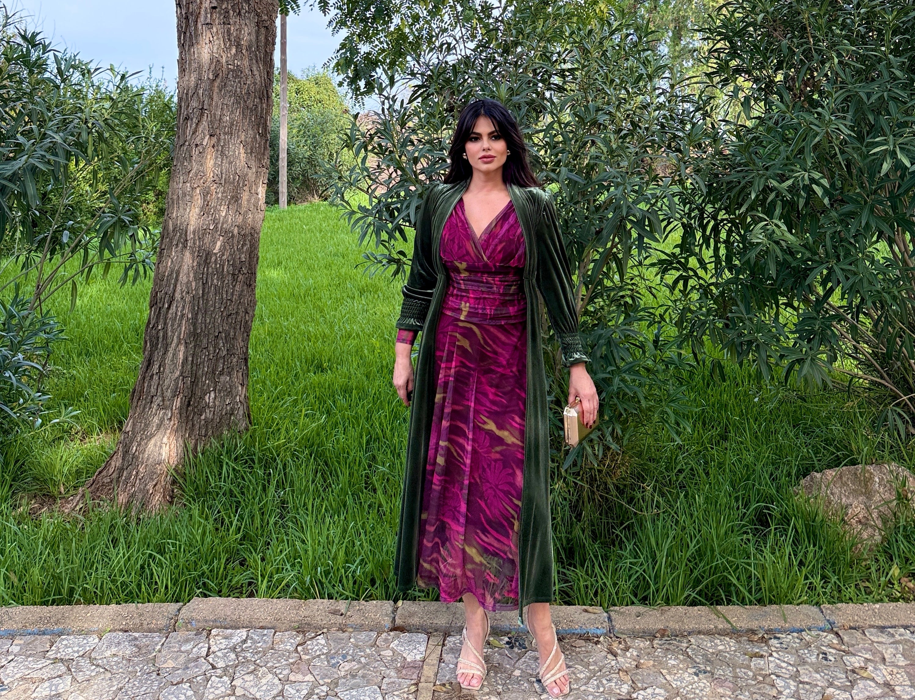 Vestido Tatiana Buganvilla