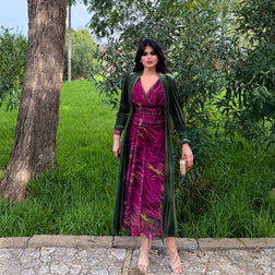 Vestido Tatiana Buganvilla