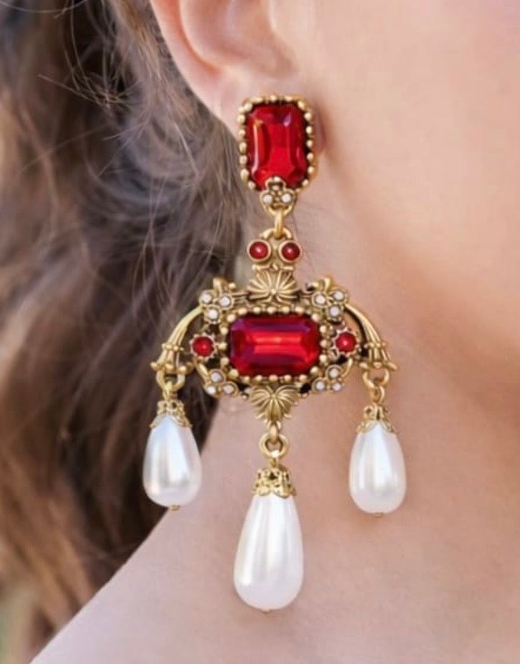 Pendientes Gabriela Rojos