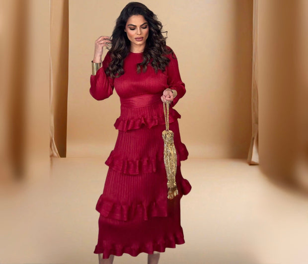 Vestido Carmina Rojo