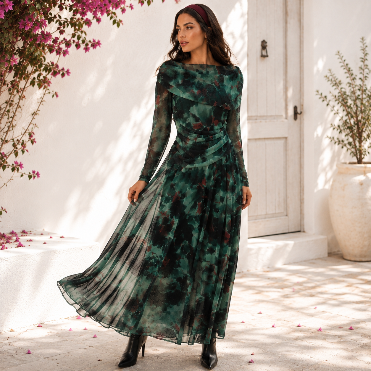 Vestido Silvana verde