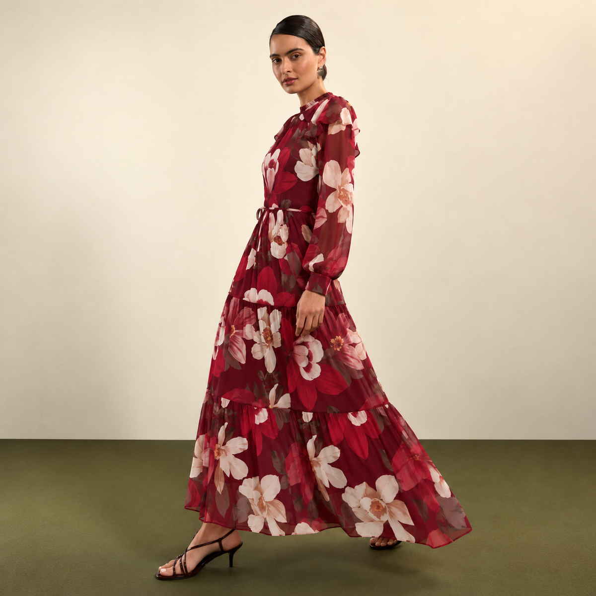 Vestido Tana Burdeos