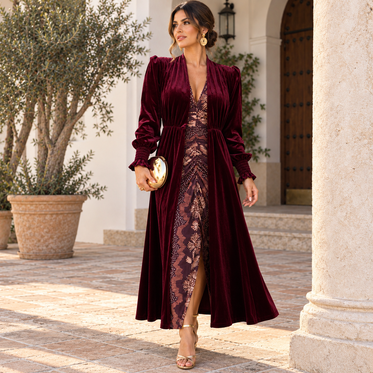 Kaftan de Terciopelo (Todos los colores)