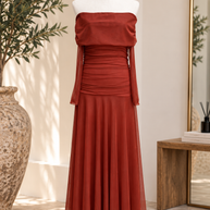 Vestido Teresa Teja