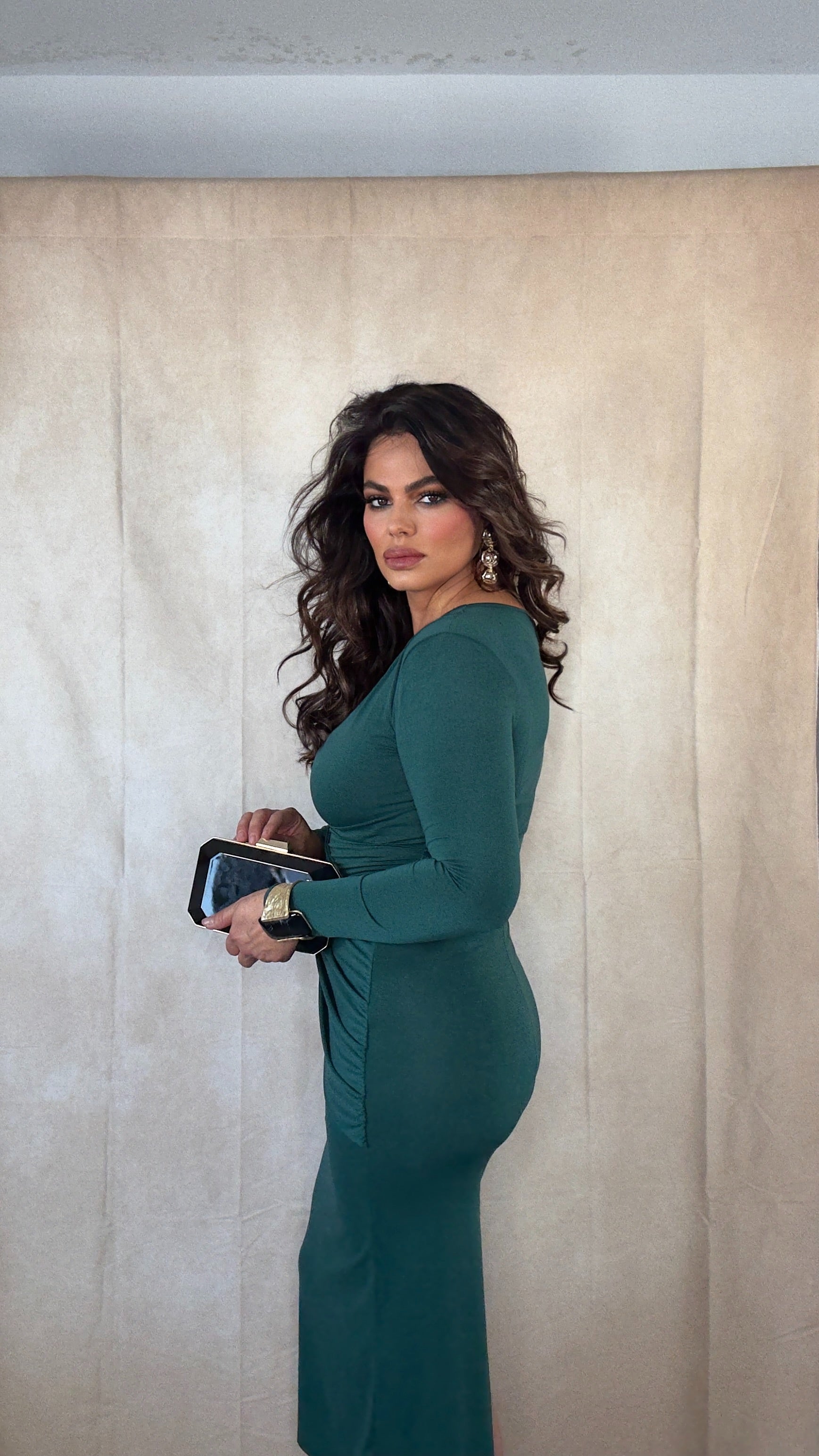 Vestido Vergara verde