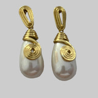 Pendientes Gota Perlas Grecia