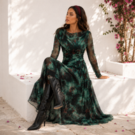Vestido Silvana verde
