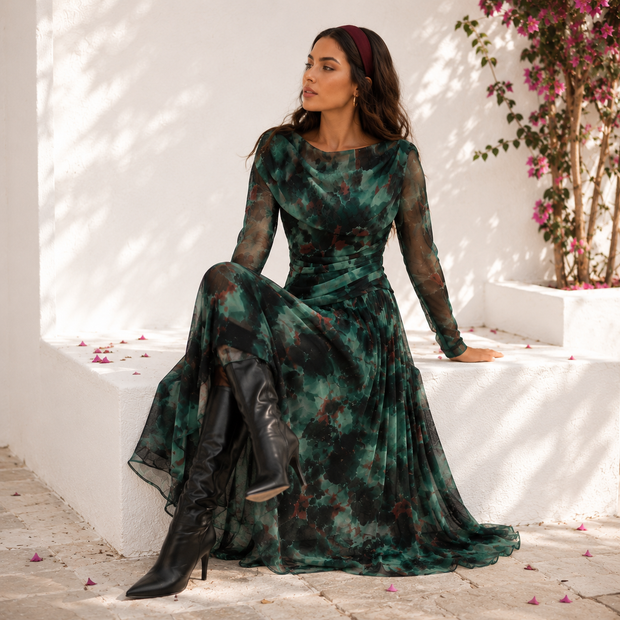 Vestido Silvana verde