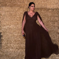 Vestido Gasa Evento