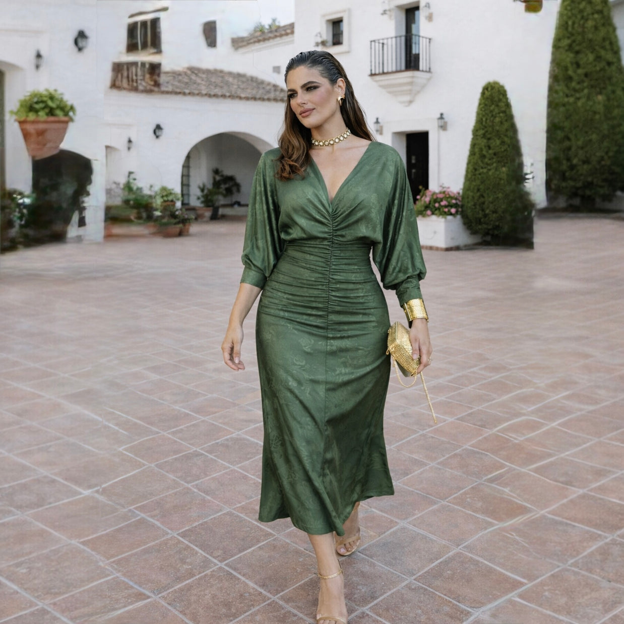 Vestido Mara verde