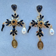 Pendientes de cruz Lucia