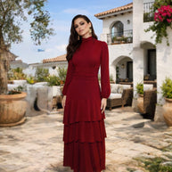 Vestido Ornella Burdeos