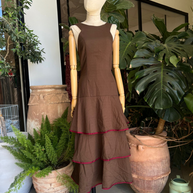 Vestido Emma Marrón