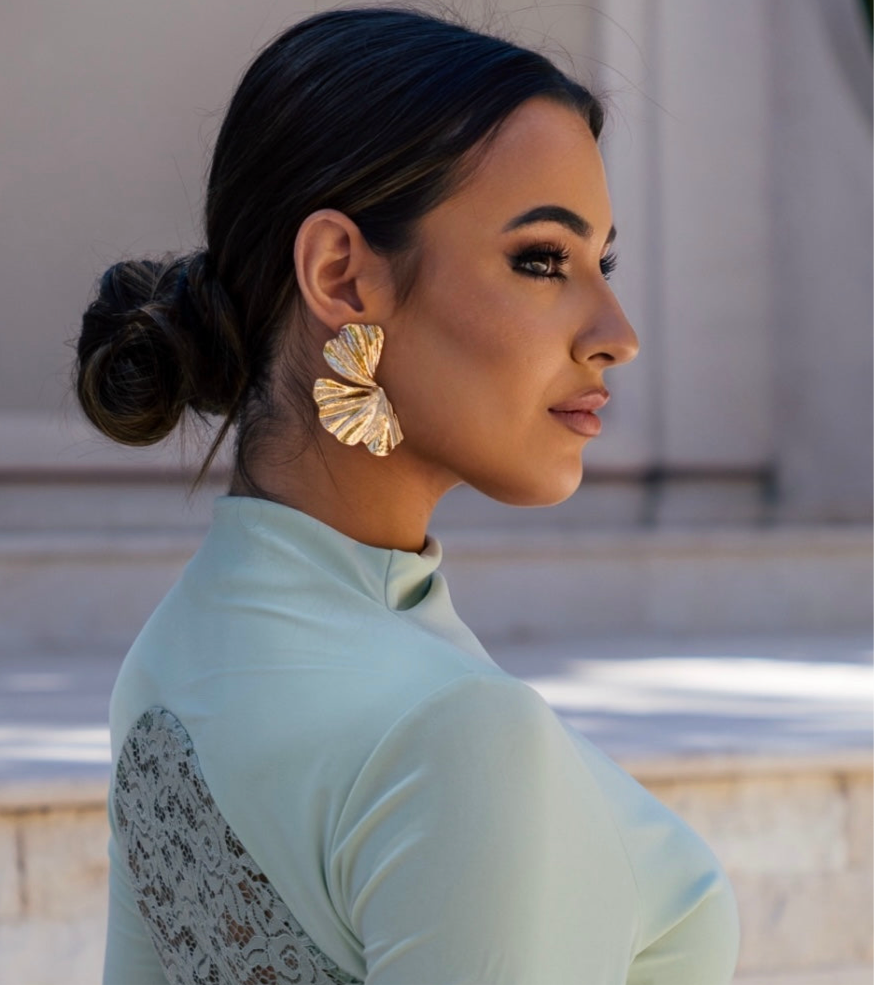 Pendientes Litiana oro