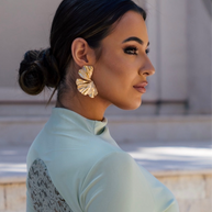 Pendientes Litiana oro