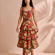 Vestido Adela verde
