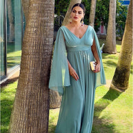 Vestido Telma Agua Marina