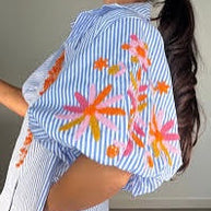 Vestido camisero Azurra