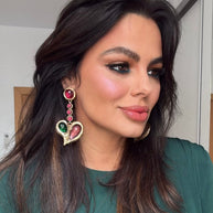 Pendientes corazón Deco