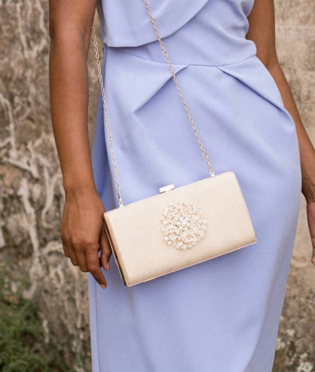 Bolso Jasmine perlas