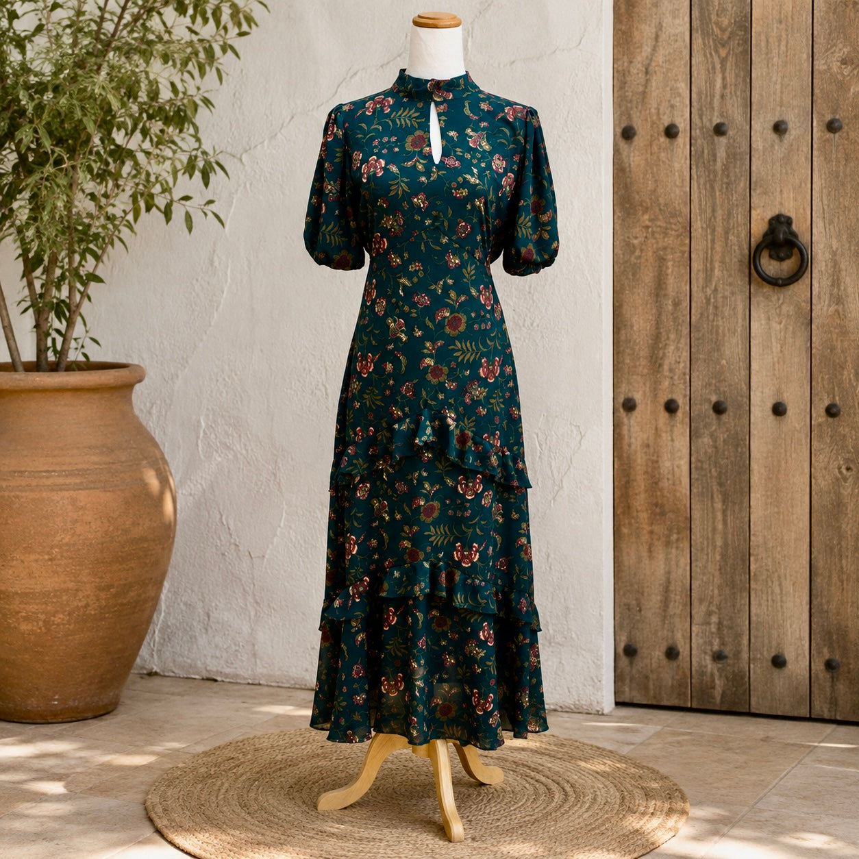 Vestido victoria verde