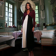 Vestido Samanta Tricolor