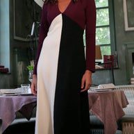 Vestido Samanta Tricolor