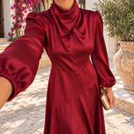 Vestido Tatiana Burdeos