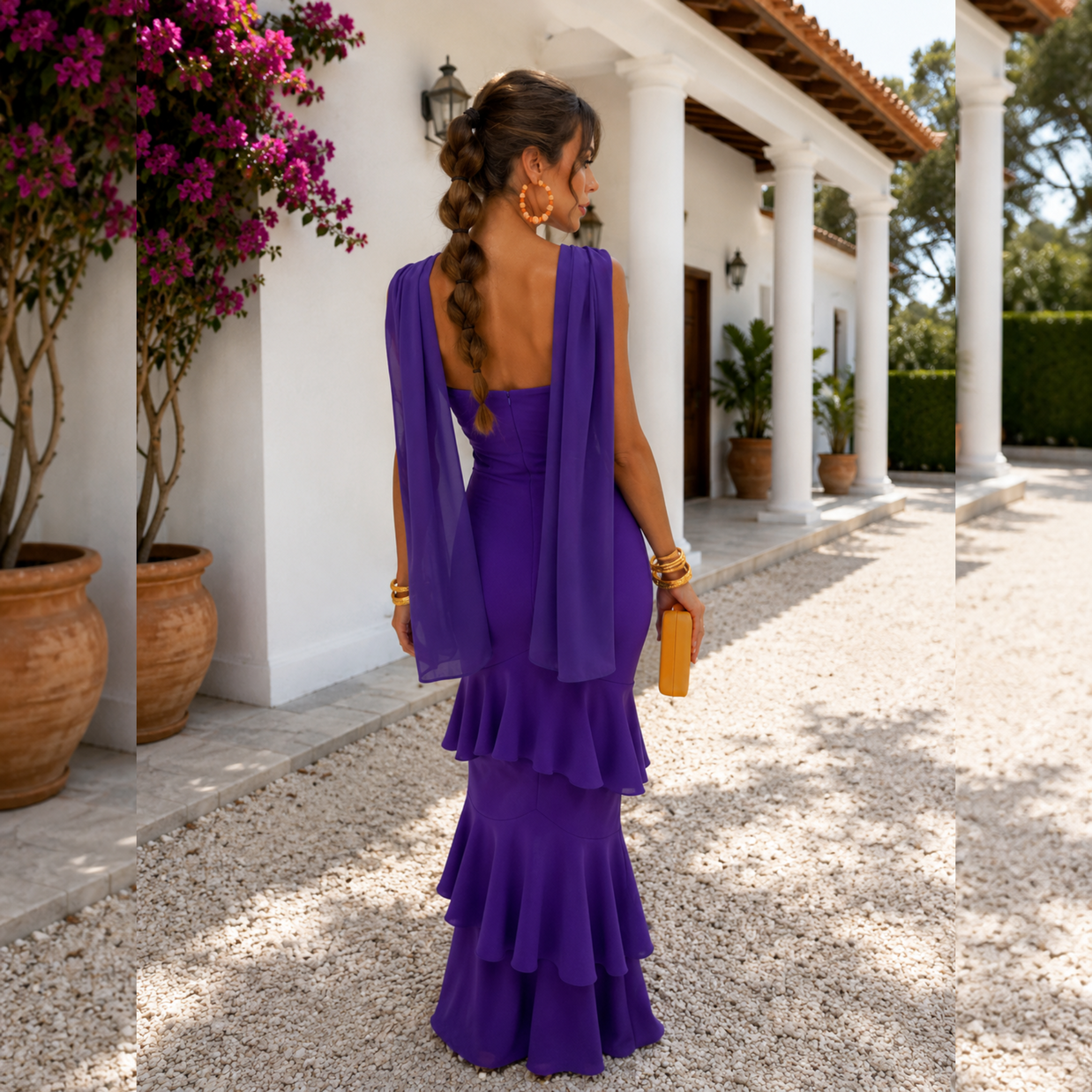 Vestido Cali morado