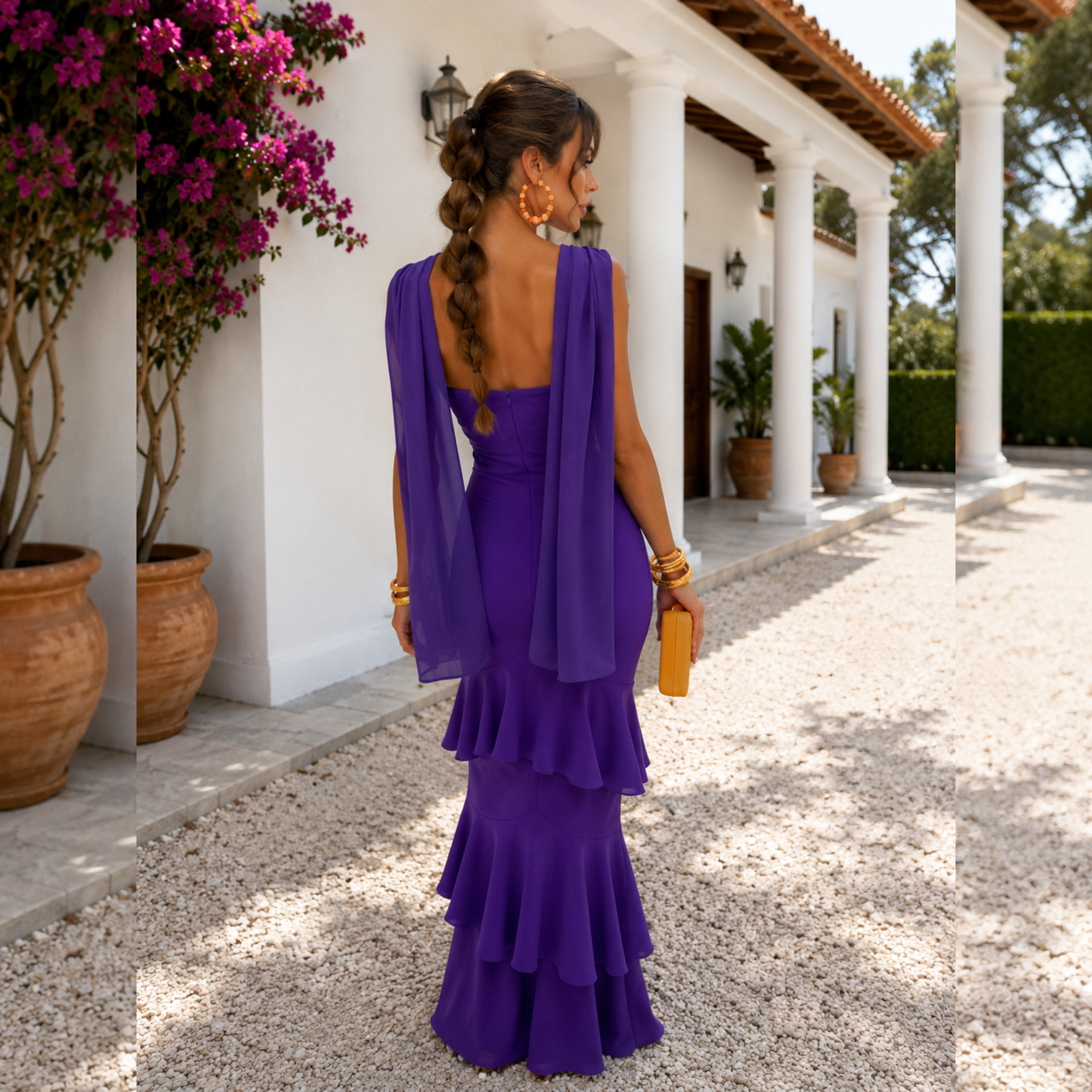 Vestido Cali morado