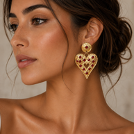 Pendientes Corazón Leticia