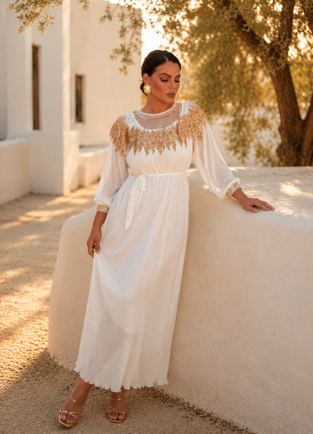 Vestido Yasmin Blanco