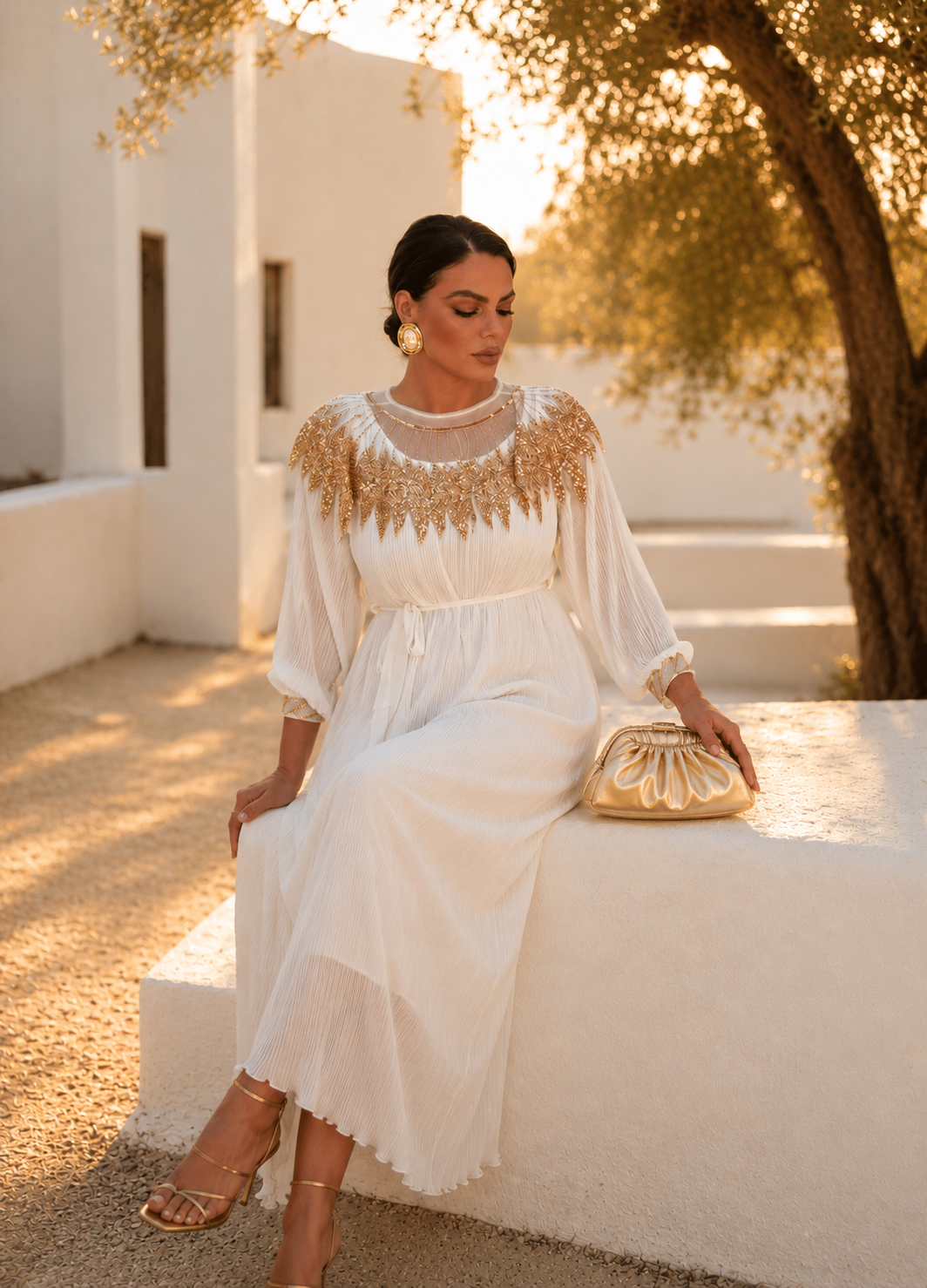 Vestido Yasmin Blanco