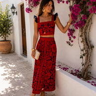 Conjunto Amelia Rojo