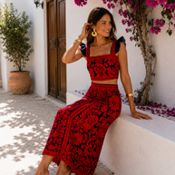 Conjunto Amelia Rojo