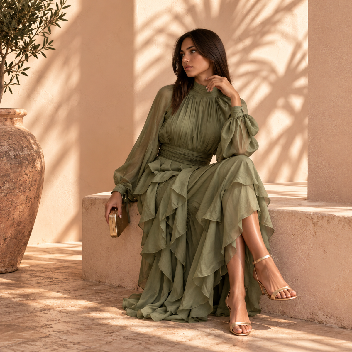 Vestido Casandra Verde