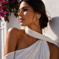 Pendientes Rosa oro