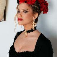 Pendientes &Choker Adara