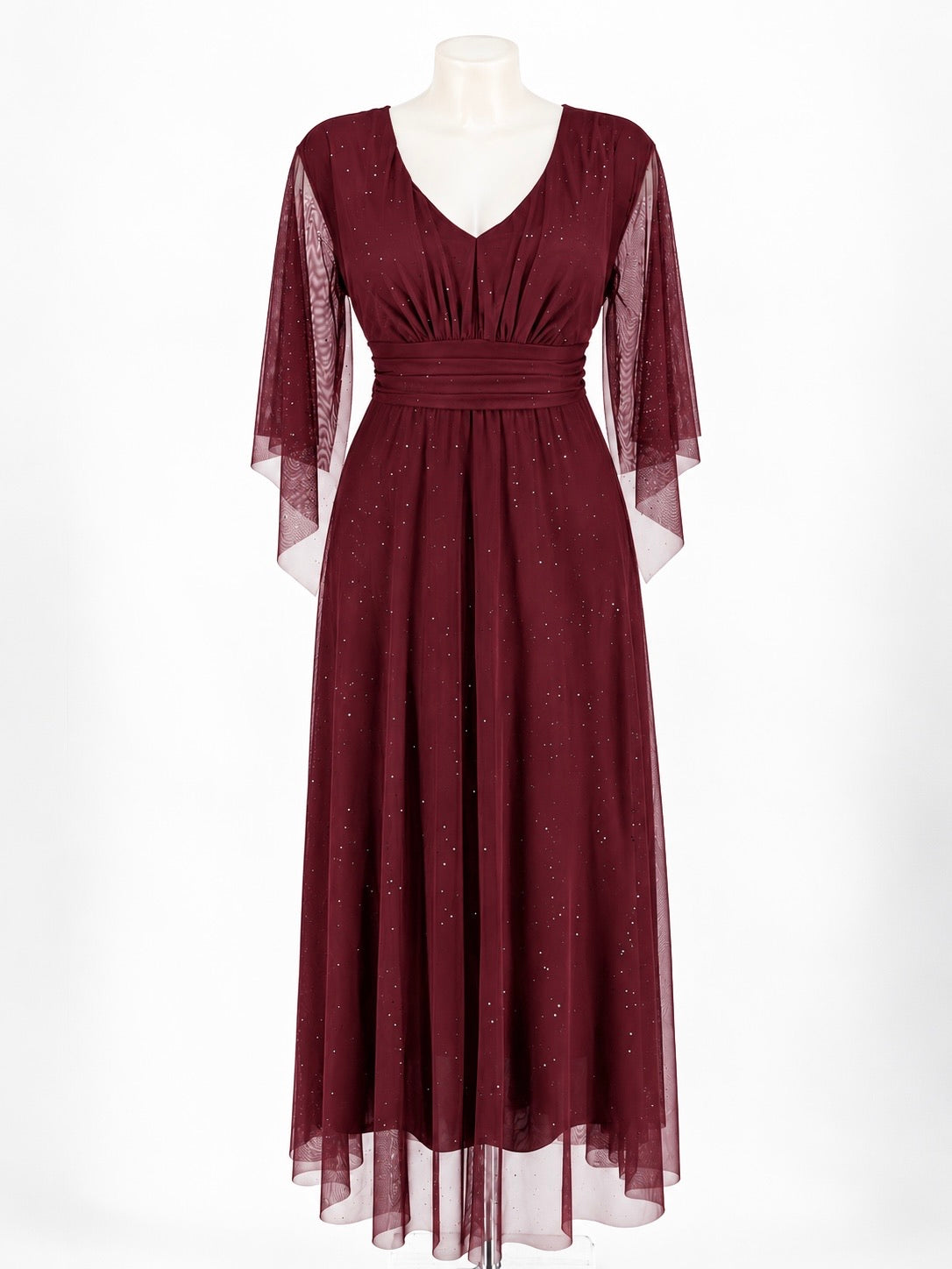 Vestido Susana Burdeos