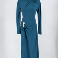 Vestido Carmen  Petróleo